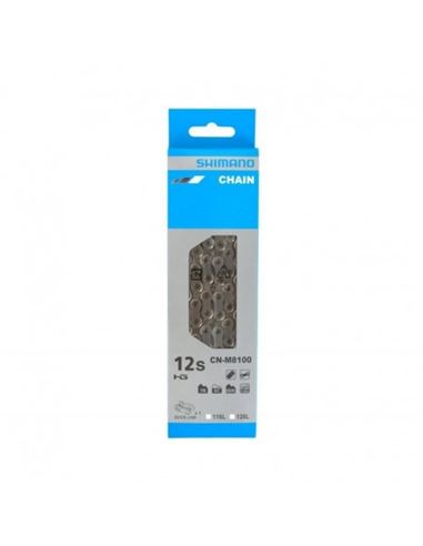 CADENA SHIMANO XT M8100 12 VELOCIDADES 126 ESLABONES