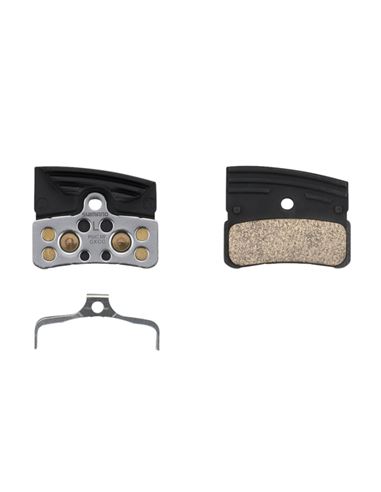 P04C METAL PAD WITH FIN AND SPRING (PAIR)