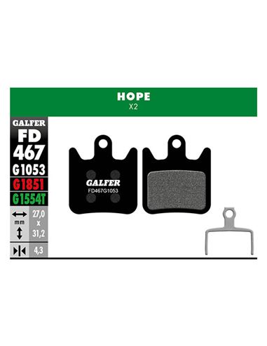 PASTILLAS FD STD HOPE X2 GALFER