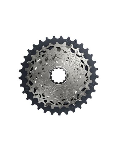 SRAM CASSETTE XG1270 10-33 SILVER (FORCE) 12V 10/33D PLATA