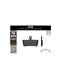 PASTILLAS FD STD AVID XO/7/9 TRAIL-SRAM GU GALFER