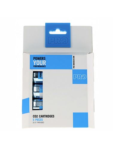 PRO CARTUCHOS CO2 25G- 2 X 25GR. CARTUCHOS