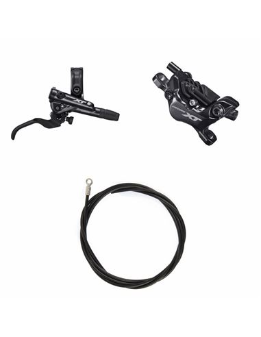 SHIMANO KIT FRENO DISCO TRASERO. BL-M8100 + BR-M8120 + LATIG