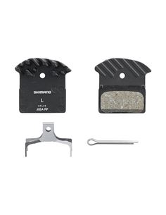 PASTILLA DE RESINA J05A-RF CON ALETA Y MUELLE CON PASADOR DE