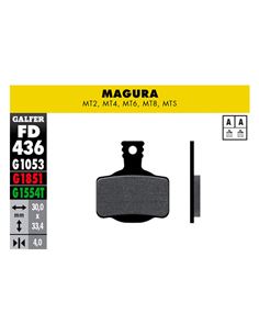 PASTILLAS FD STD MAGURA MT2, MT4, MT6 GALFER